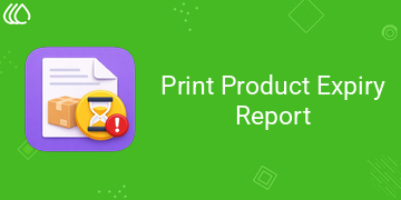 Print Product Expiry Report