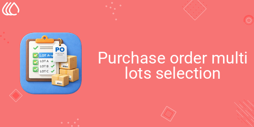 Purchase Order Multi Lots Selection