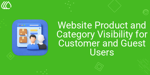 Website Product and Category Visibility for Customer and Guest Users
