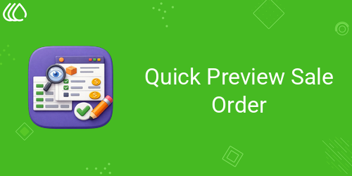 Quick Preview Sale Order