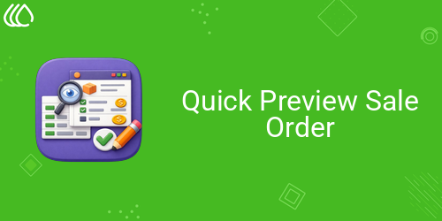Quick Preview Sale Order