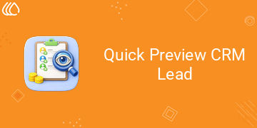Quick Preview CRM Lead