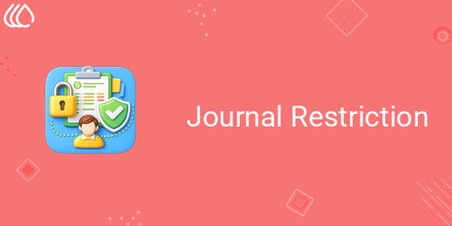 Journal Restriction for Users