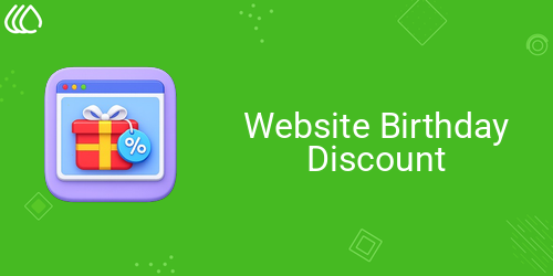 Website Birthday Discount