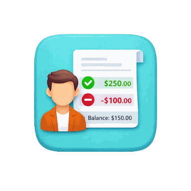 Customer Balance in Invoice