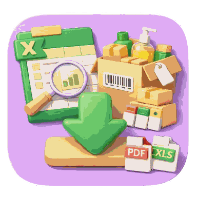 Import Product & Variant Stock from Excel