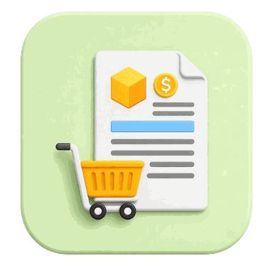 Purchase Order Template Product