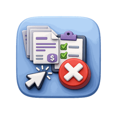 Cancel Bulk Invoice Entry