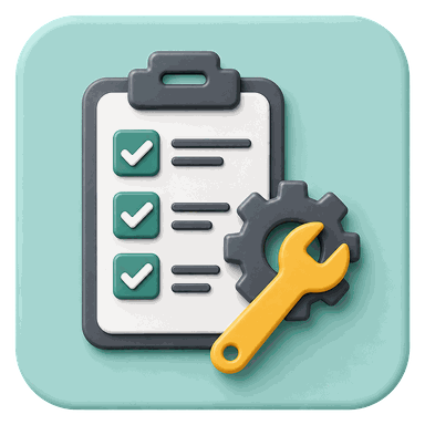 Maintenance Checklist & Approval