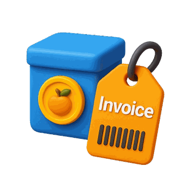 Invoice Custom Product Label With Direct Print