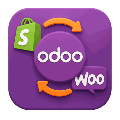 Shopify & Woocommerce Odoo Connector