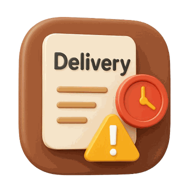 Delivery Delay Notification