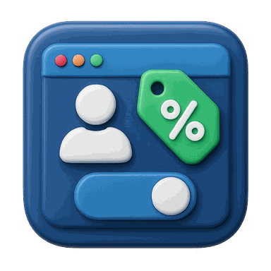 Website Discount Per Customer