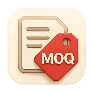 MOQ in Product Name