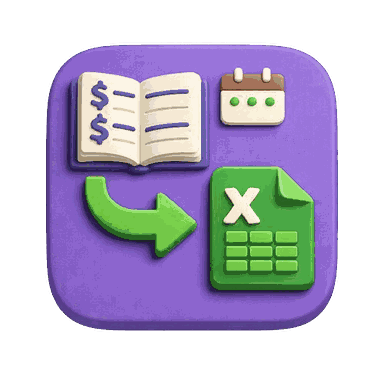 Export Bank Book XLS