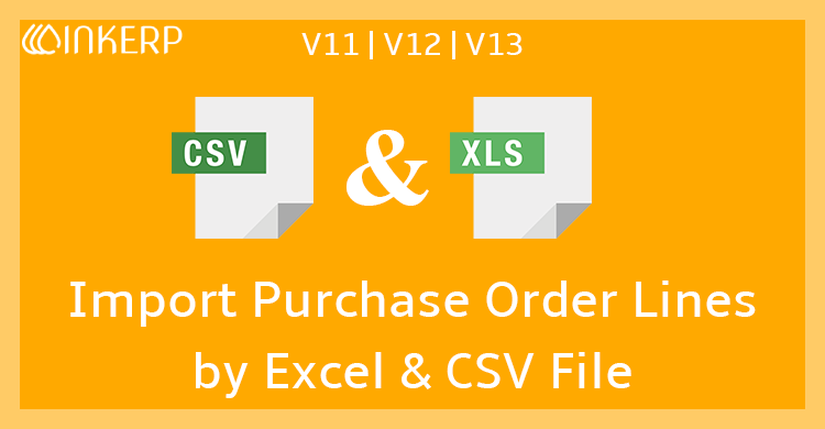 Import Bulk Purchase Order Lines from Excel or CSV File